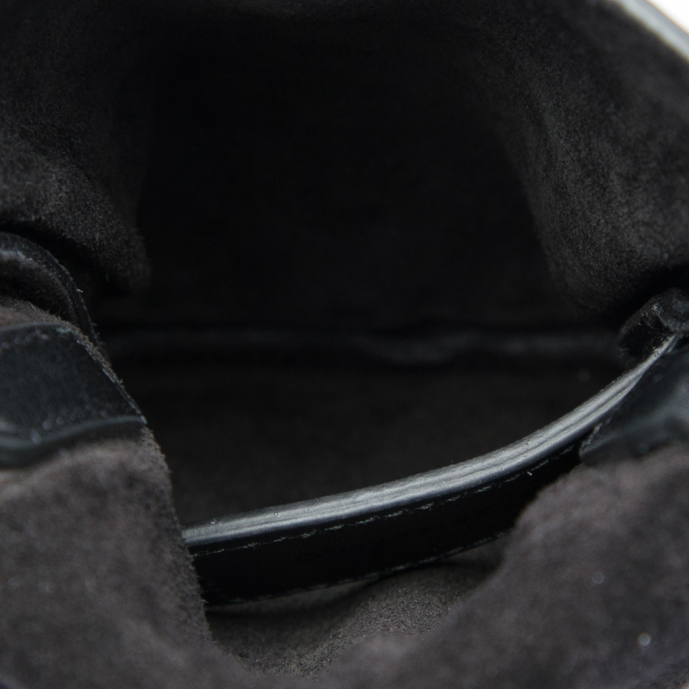 Pre-Loved Saint Laurent Studded Leather Phone Pouch - Picture 4 of 5